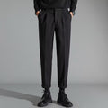 Mens Stylish Slim-fit Wool Casual Pants