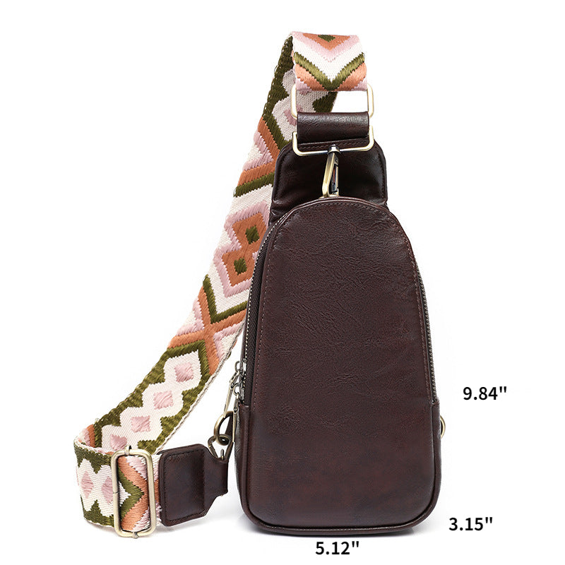 Chest sling bag  guitar strap