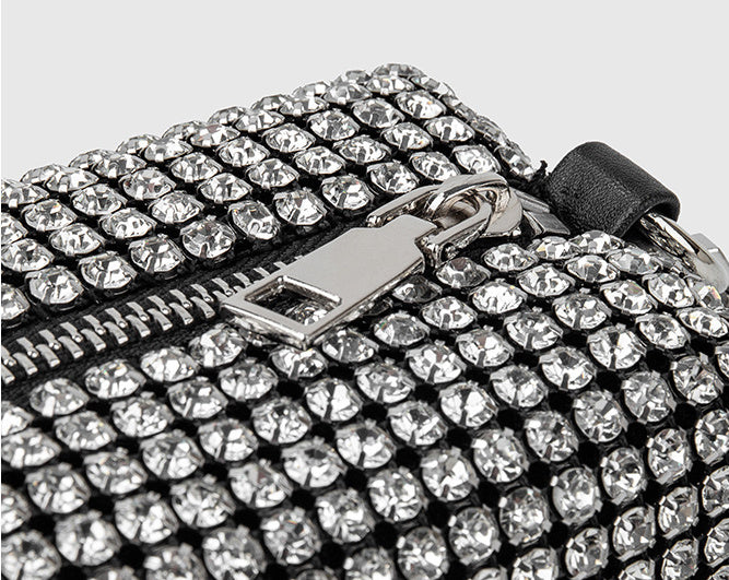 Rhinestone Bag Chain Evening  Shoulder Purse crossbody