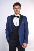 Indigo Blue Wedding Suit for Men | Wessi