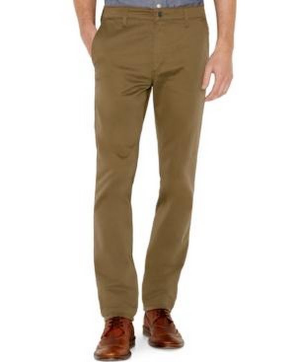 Levi Strauss & Co. Mens 511 Stretch Slim Fit Trouser Pants, 30/Olive