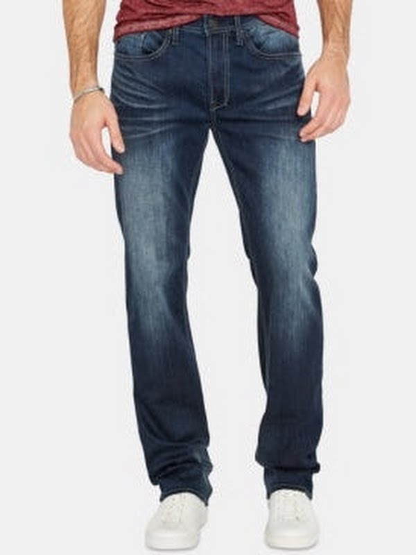 Buffalo David Bitton Mens Driven-X Relaxed Straight Fit Stretch Jeans, 30