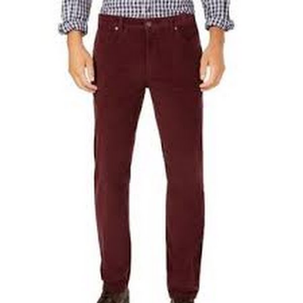 Club Room Mens Stretch Corduroy Pants, Size 32